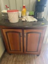 rolling kitchen island