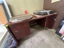 desk without contents
