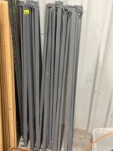 metal shelves