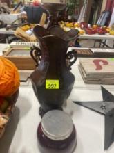 decorative candle holder; vase; home decor
