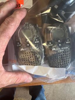 4 Midland walkie talkies