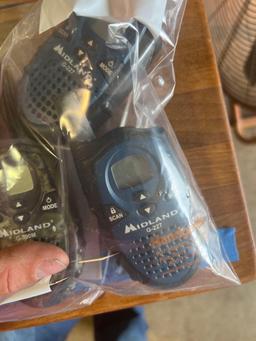 4 Midland walkie talkies