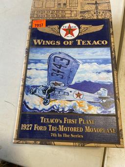 Wings of Texaco 1927 Ford tri motored mono plane