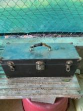 Toolbox with sewing items