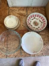 Miscellaneous plates and bowls