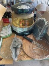 New wave infrared cooker with accessories