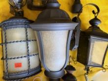 3 Porch lights