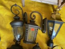 3 Porch lights