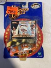 Winner Circle, Tony Stewart # 20 with card