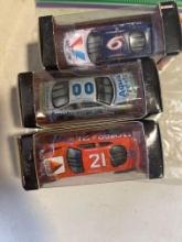 NASCAR diecast cars # 6,#00,#21