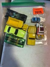 Bag of hot wheels