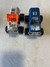 Two monster truck, hot wheels