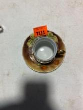 Decorative Tea cup and saucer Lefton china