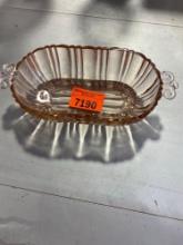 Vintage pink bowl