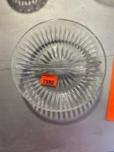 Vintage split serving dish