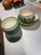 Vintage Zell Baden tea cup and saucer