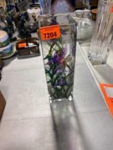 Hand painted vase
