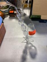 Vintage glass pipe