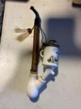 German European porcelain tobacco pipe