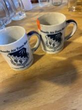 Coffee mugs, Edward Air Force Base