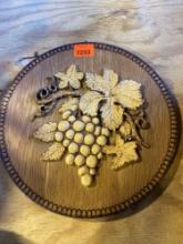 Wooden carved wall decor