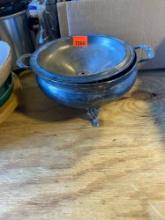 Mappin & Webb, Princess Silver plate twin handled fruit bowl