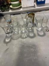 Collectible shot glasses