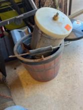 Vintage ice cream maker