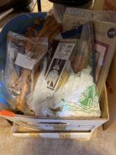 Macrame board, needle point and other various craft items
