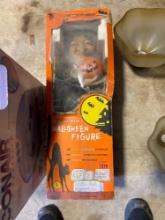 Vintage Halloween witch figure