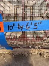 Rug measurements in photo