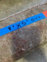 Rug, measurements and photo