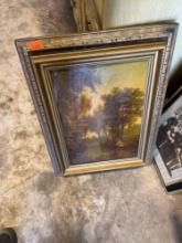 Framed picture Measurements in photo