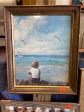 Framed picture Measurements in photo