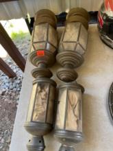 Four lanterns
