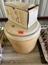 Porta potty and a gas water heater thermostat