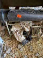 Small shoe shelf with Blower accessories, Milwaukee tool bag,black small briefcase