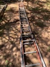 Extension ladder Size in photo