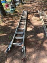 Extension ladder Size in photo