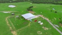 160 acres m/l Beautiful hill top views overlooking lake Chickasha. Newly built 100x80 with 18 ft