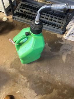 Gas can full of gas