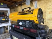 Master 80,000 BTU kerosene/diesel Forcedair torpedo heater