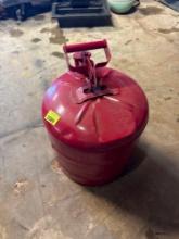 Gas can full of gas
