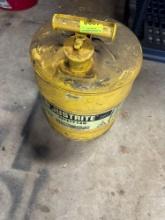 Gas can full diesel