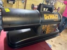 DeWalt 7500 BTU forced air kerosene/diesel heater