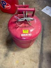 Gas can full of gas