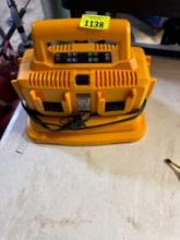 Six port battery charger