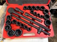 Jumbo master impact socket set