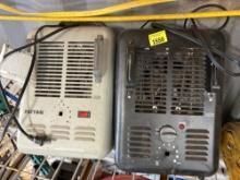 2 space heaters 2 times the money PICK UP IS ON DAY 2 ONLY