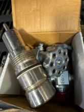 Quick connect, and possibly a gate valves